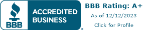 Better Business Bureau logo.