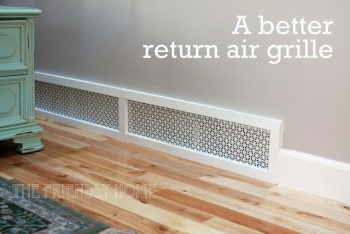 DIY air vent cover