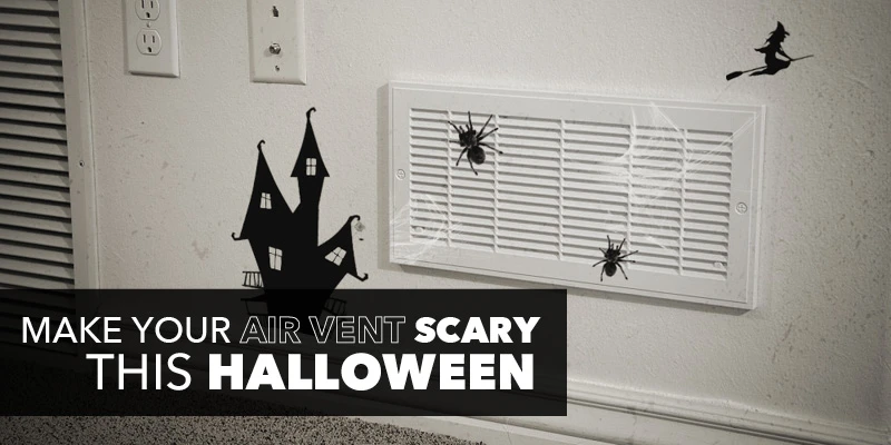 make your air vent ceiling fan scary this halloween