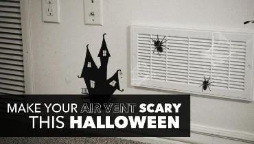 make your air vent ceiling fan scary this halloween