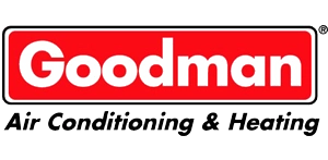 Goodman Air Conditioning and Heating logotype.